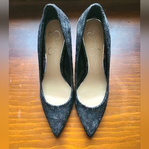 Jessica Simpson Lace Heel 7